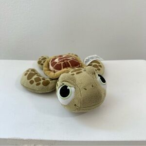 Disney Store Moana Animators Collection Baby Sea Turtle Plush 9” Inch Green